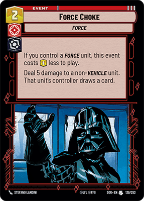 【SOR139/EN】Force Choke