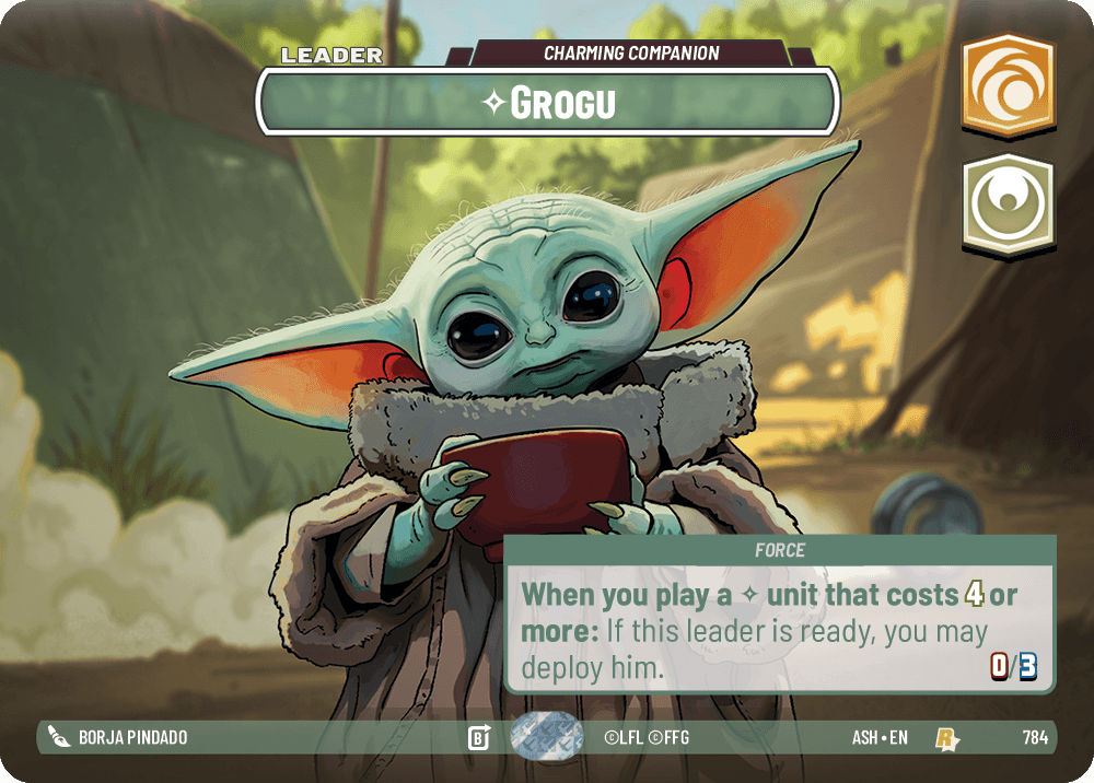 【ASH784/EN】Grogu - Charming Companion (Showcase)
