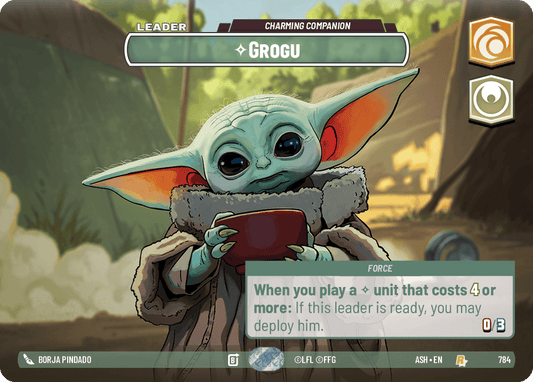 【ASH784/EN】Grogu - Charming Companion (Showcase)