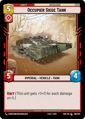 【SOR165/EN】Occupier Siege Tank