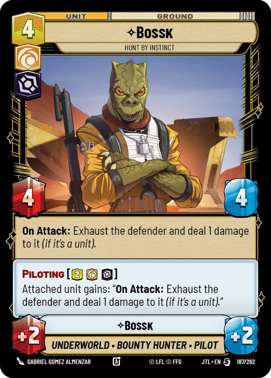 【JTL685/EN】Bossk - Hunt By Instinct(Foil)