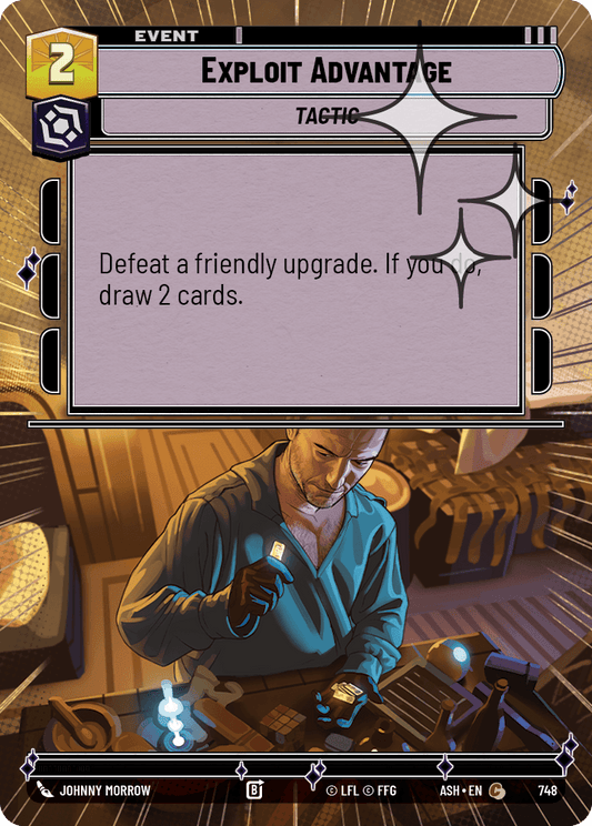 【ASH748/EN】Exploit Advantage (Hyperspace/Foil)