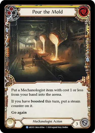 【U-ARC015/EN】Pour the Mold[Yellows]