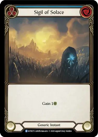 【U-WTR175/EN】Sigil of Solace[Blue]