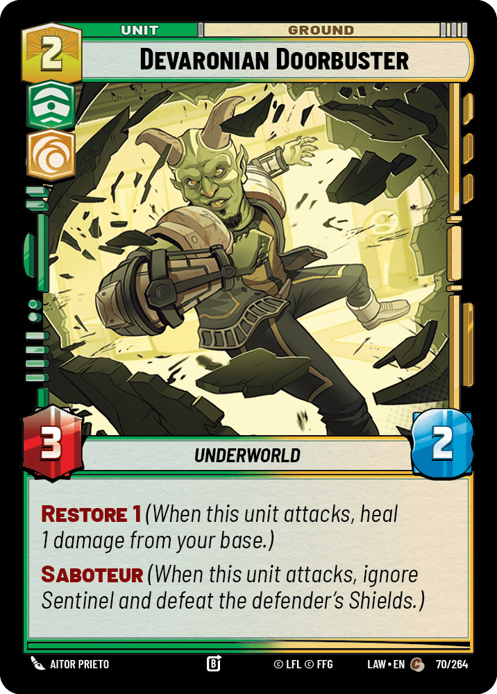 【LAW070/EN】Devaronian Doorbuster