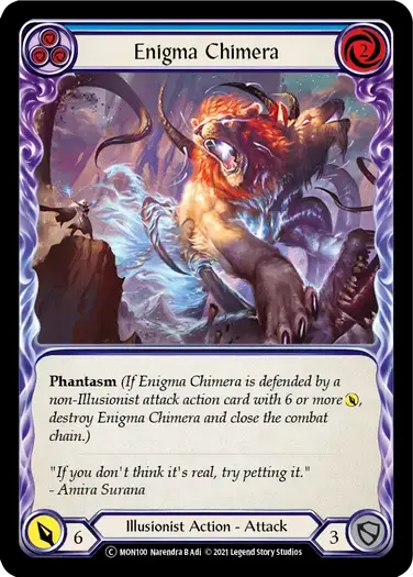 【U-MON100/EN/RF】Enigma Chimera[Blue]