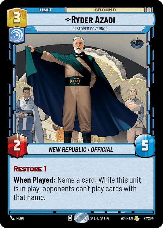 【ASH077/EN】Ryder Azadi - Restored Governor