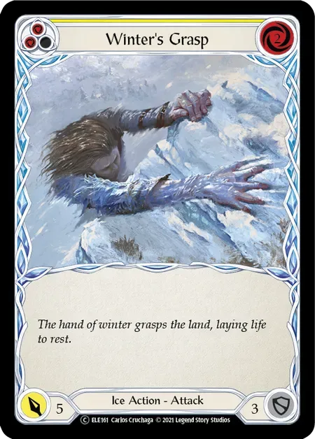 【U-ELE161/EN】Winter's Grasp[Yellow]
