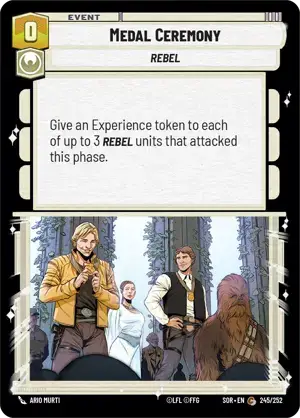 【SOR245/EN】Medal Ceremony(FOIL)