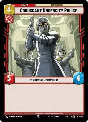 【SEC0167/EN】Coruscant Undercity Police