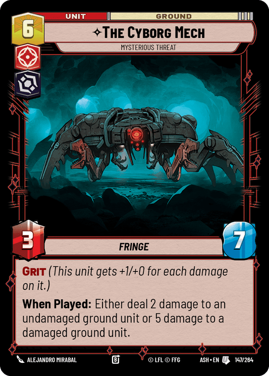 【ASH147/EN】The Cyborg Mech - Mysterious Threat