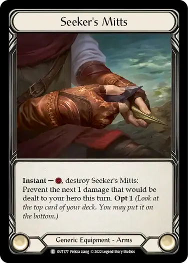 【OUT177/EN/CF】Seeker's Mitts