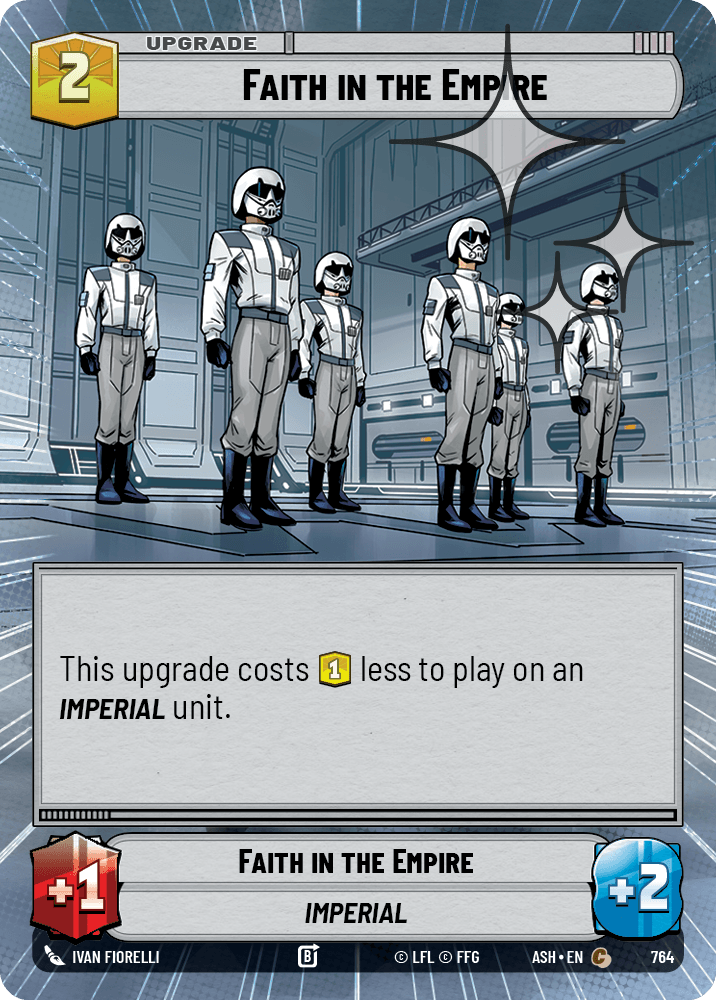 【ASH764/EN】Faith in the Empire (Hyperspace/Foil)