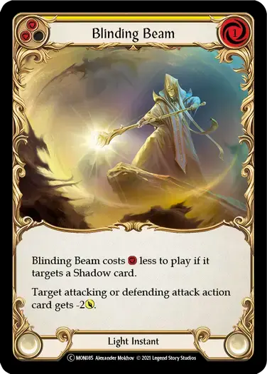 【U-MON085/EN/RF】Blinding Beam[Yellow]
