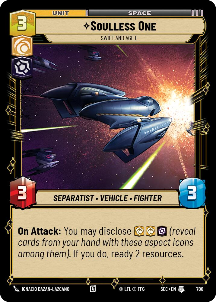 【SEC0700/EN】Soulless One - Swift and Agile (Foil)
