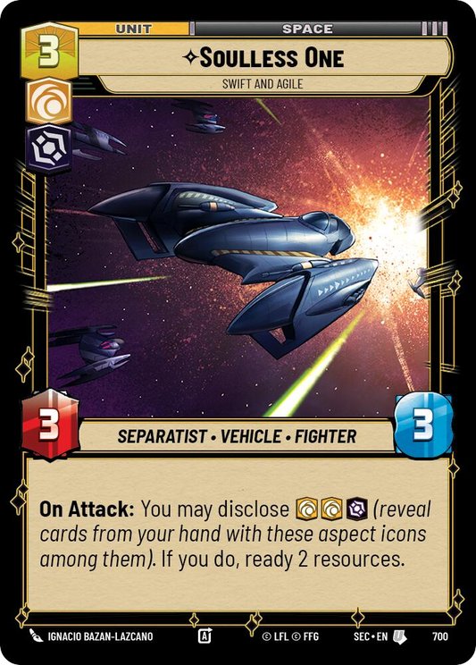 【SEC0700/EN】Soulless One - Swift and Agile (Foil)