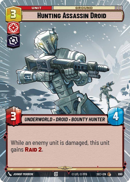 【SEC0890/EN】Hunting Assassin Droid (Hyperspace/Foil)