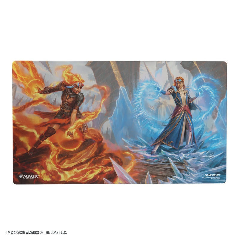 【GAMEGENIC】Magic: The Gathering | REALITY FRACTURE SHINY PLAYMAT - CHANDRA, CHILL OF COMPLIANCE※配送方法はゆうパックをご選択ください