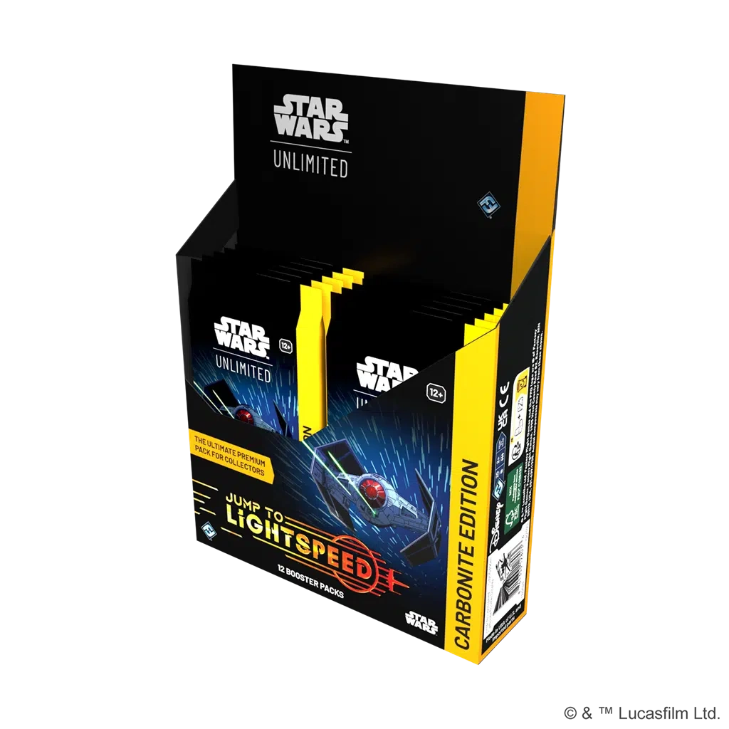 【SWU】Jump to Lightspeed Carbonite Booster 1BOX(12Pack)[EN]※配送方法はゆうパックをご選択ください