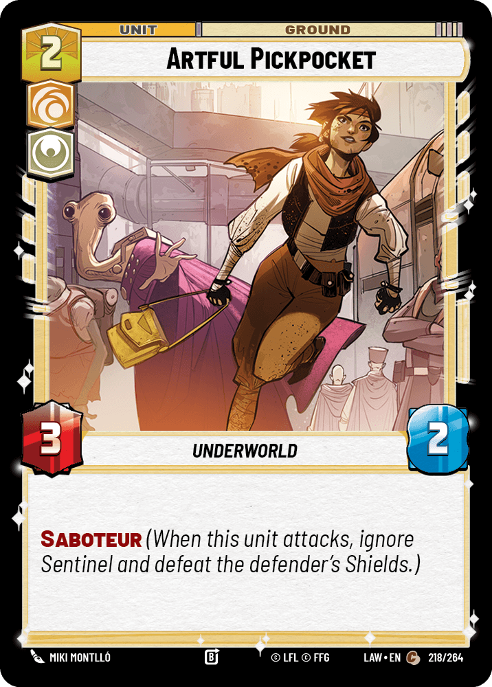 【LAW218/EN】Artful Pickpocket