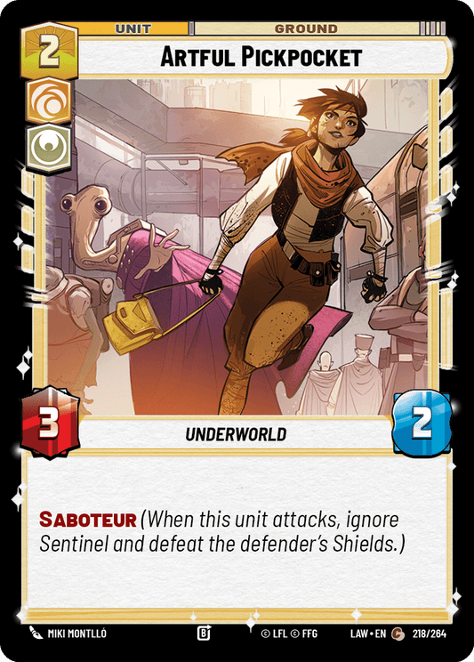 【LAW218/EN】Artful Pickpocket
