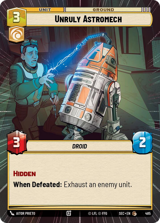 【SEC0485/EN】Unruly Astromech (Hyperspace)