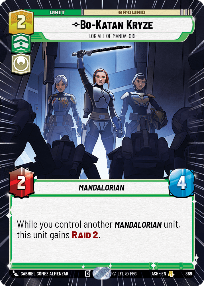 【ASH369/EN】Bo-Katan Kryze - For All of Mandalore (Hyperspace)