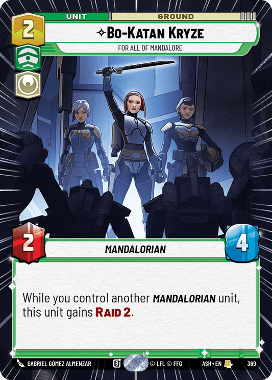 【ASH369/EN】Bo-Katan Kryze - For All of Mandalore (Hyperspace)