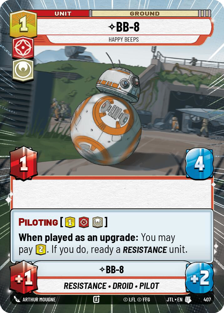 【JTL407/EN】BB-8 - Happy Beeps (Hyperspace)
