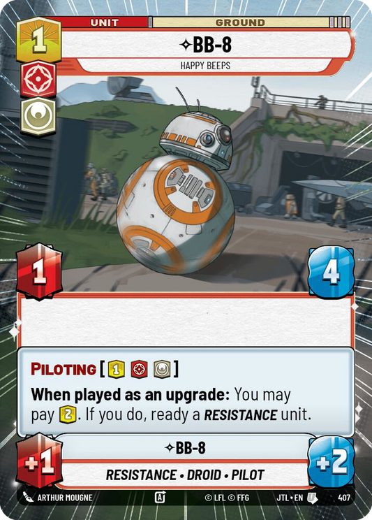 【JTL407/EN】BB-8 - Happy Beeps (Hyperspace)