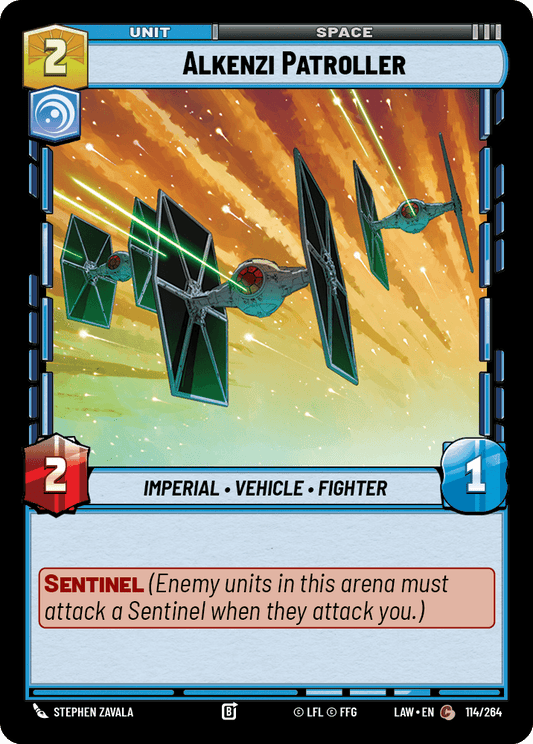【LAW114/EN】Alkenzi Patroller