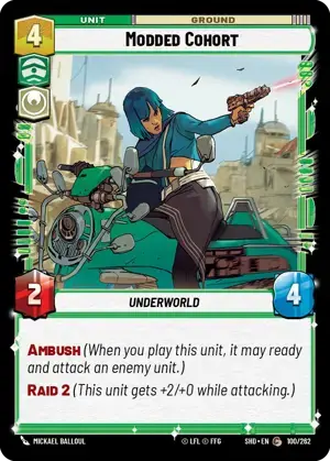 【SHD100/EN】Modded Cohort(FOIL)