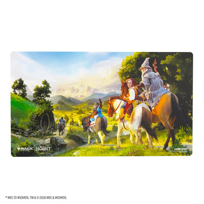 【GAMEGENIC】Magic: The Gathering | The Hobbit Prime Playmat - Leaving Hobbiton※配送方法はゆうパックをご選択ください