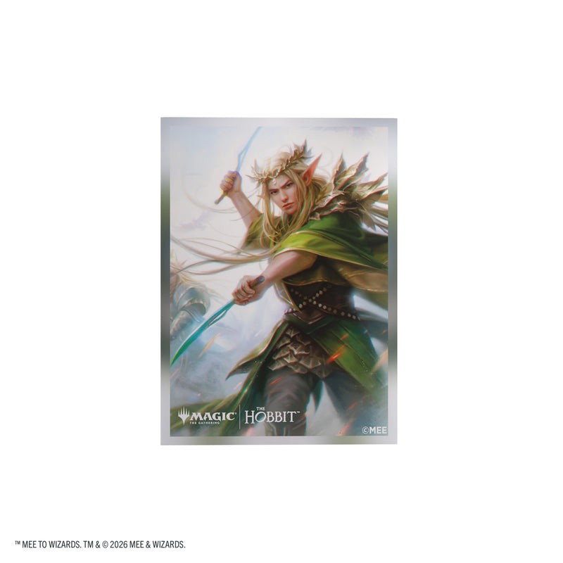【GAMEGENIC】Magic: The Gathering | The Hobbit Premium Art Sleeves - Thranduil, Sindarin Liege※配送方法はゆうパックをご選択ください