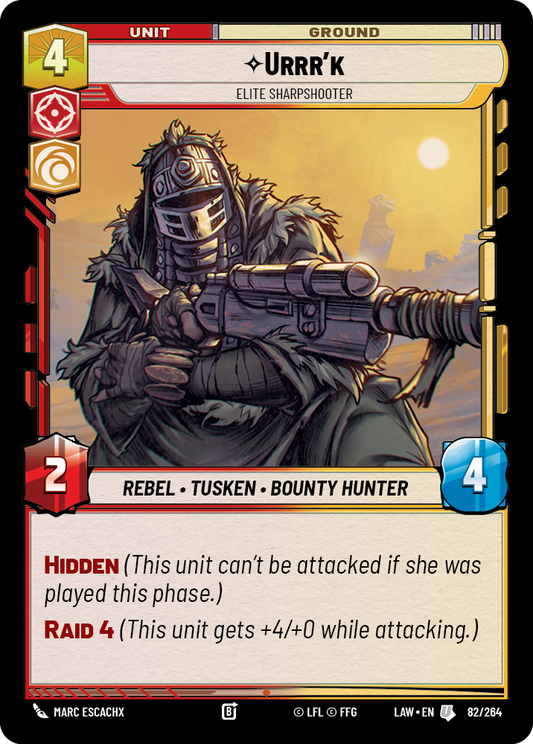 【LAW082/EN】Urrr'k - Elite Sharpshooter