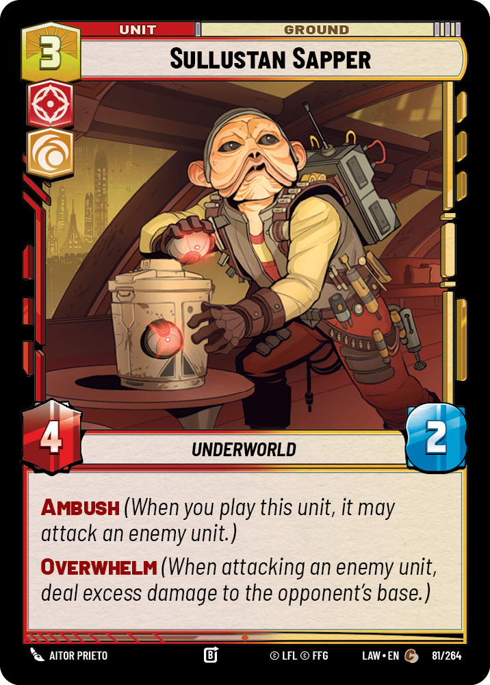 【LAW081/EN】Sullustan Sapper
