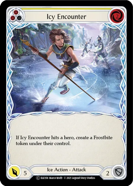 【U-ELE158/EN】Icy Encounter[Yellow]