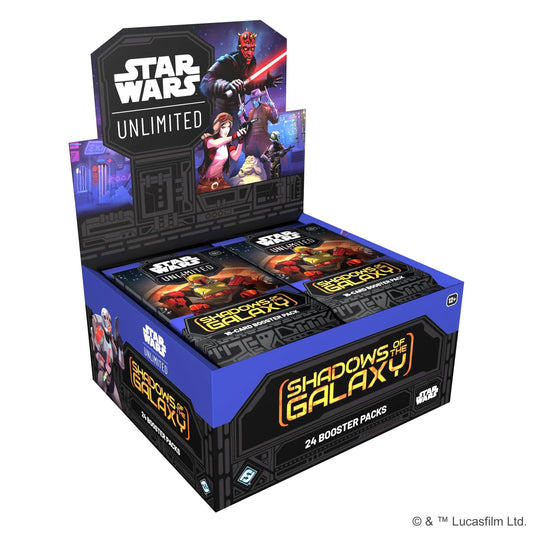 【SWU】Shadows of the Galaxy ブースターBOX(24Pack)[EN]※配送方法はゆうパックをご選択ください