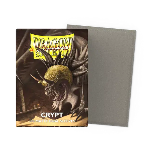 【Dragon Shield】Matte Dual - CRYPT(スタンダードサイズ/100枚入り)※配送方法はゆうパックをご選択ください