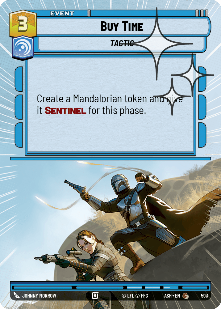 【ASH593/EN】Buy Time (Hyperspace/Foil)