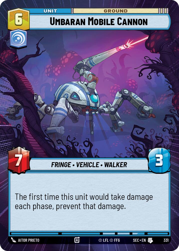 【SEC0331/EN】Umbaran Mobile Cannon (Hyperspace)