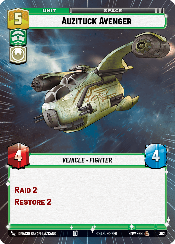 【HMW392/EN】Auzituck Avenger（HYPERSPACE）