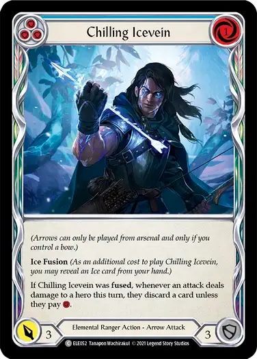 【ELE052/EN】Chilling Icevein[Blue]
