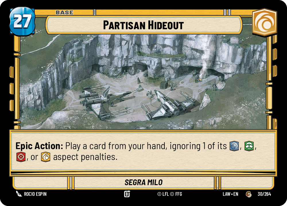 【LAW030/EN】Partisan Hideout