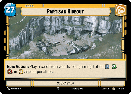 【LAW030/EN】Partisan Hideout