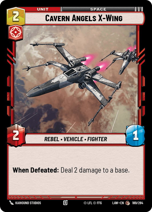 【LAW189/EN】Cavern Angels X-Wing