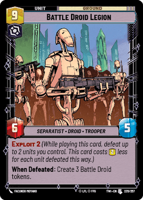 【TWI235/EN】Battle Droid Legion(FOIL)