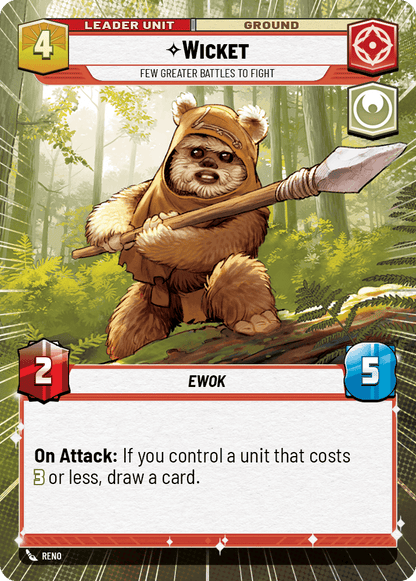 【HMW286/EN】Wicket - Few Greater Battles to Fight（HYPERSPACE）