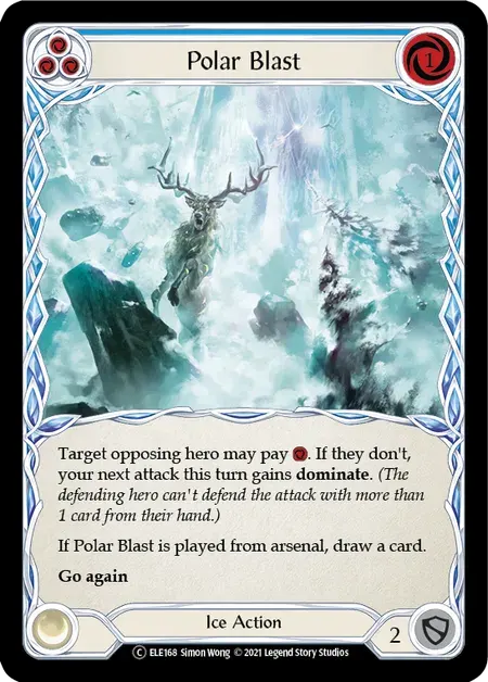 【U-ELE168/EN】Polar Blast[Blue]