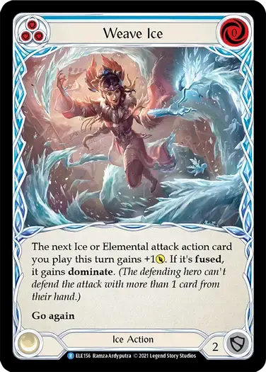 【ELE156/EN】Weave Ice[Blue]